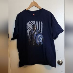Captain America New York Yankees Graphic T-Shirt